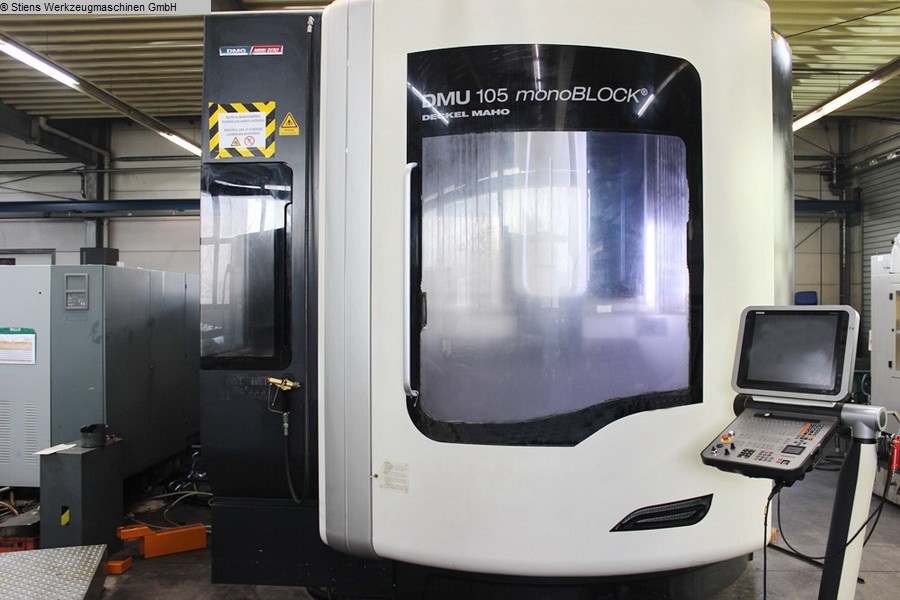 Bearbeitungszentrum - Vertikal DMG MORI DMU 105 monoBLOCK 243 Aufrufe