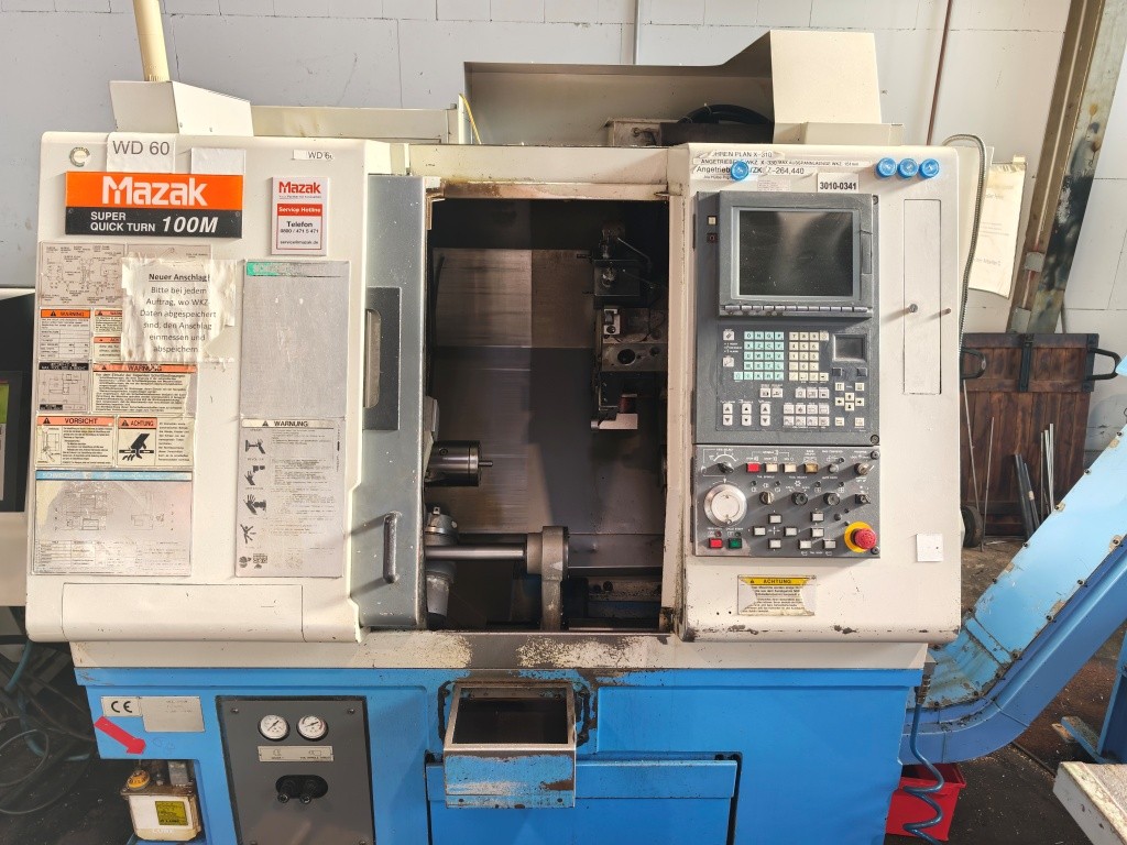 CNC Drehmaschine Mazak 100M 72 Aufrufe