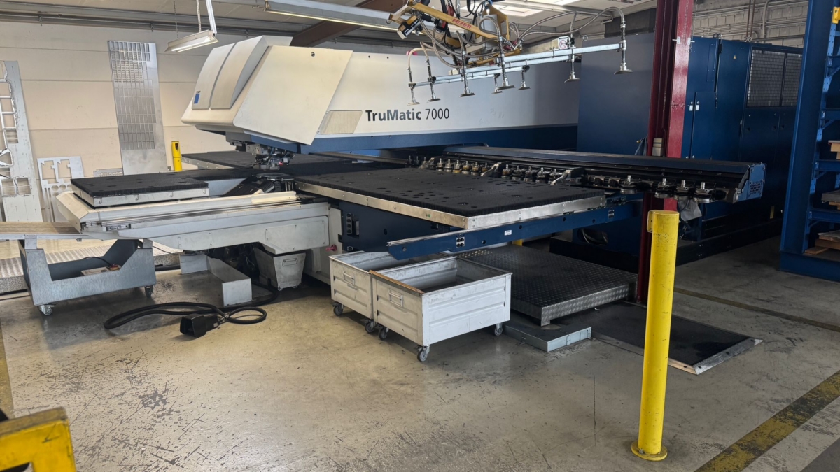 Stanz-Laser-Kombi TRUMPF TRUMATIC 7000 97 Aufrufe